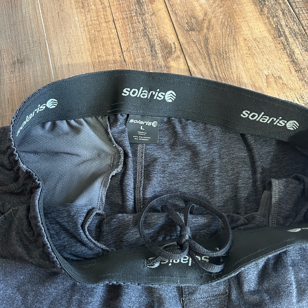 SOLARIS Dark Gray Men's Joggers SZ L - Picture 4 of 6